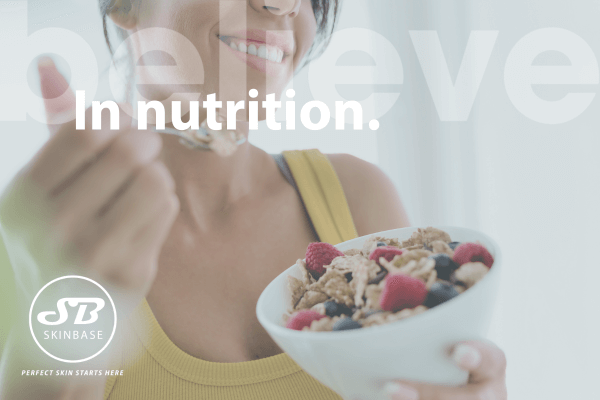 believe in nutrition in skincare
