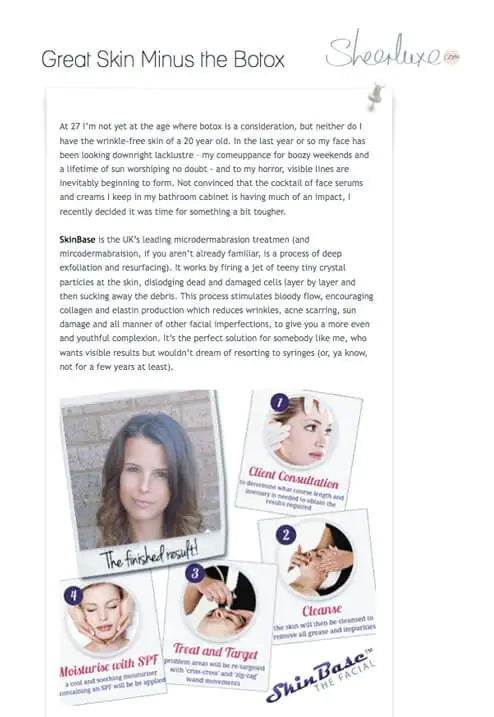 Sheerluxe review